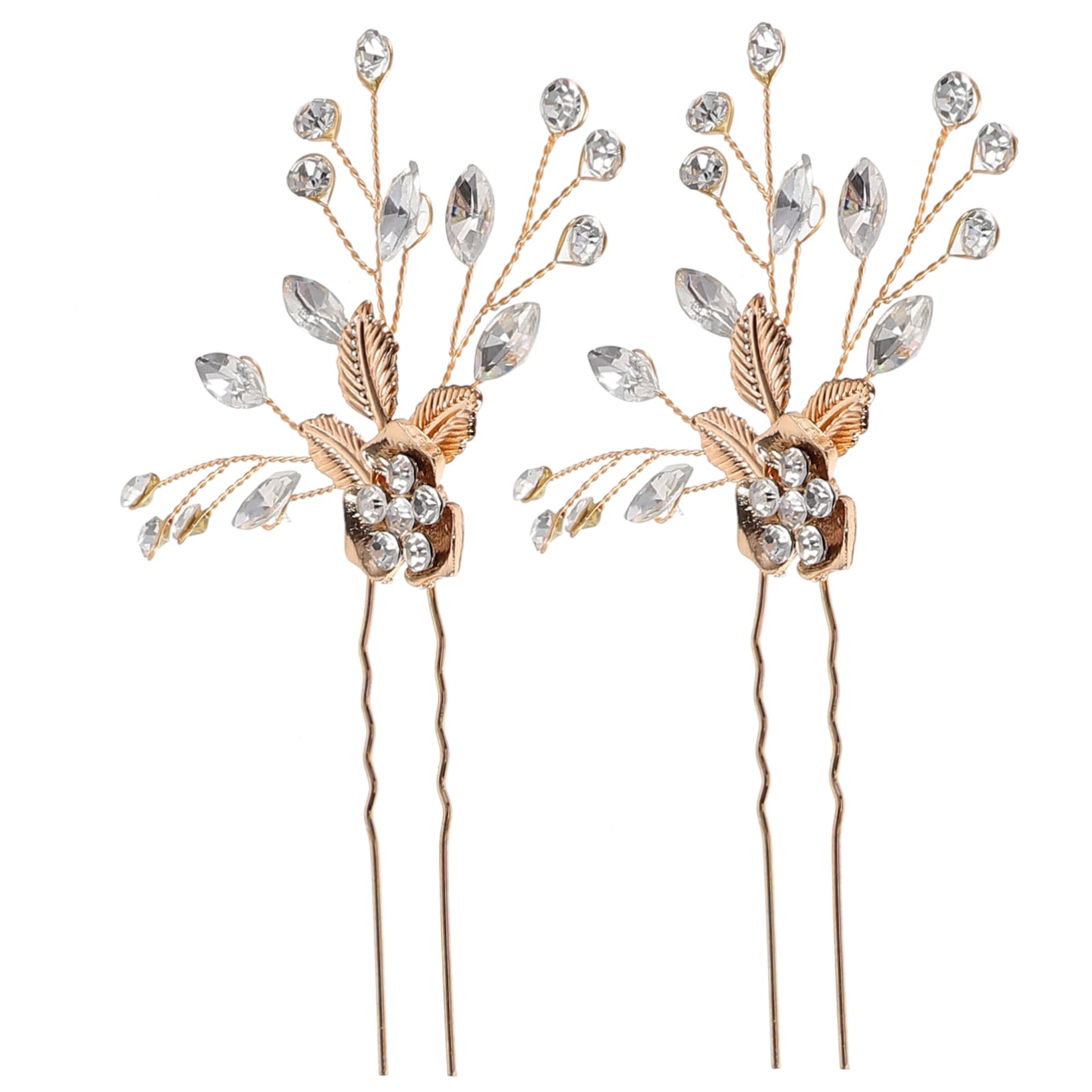 Didiseaon 10 Piezas Tocado De Novia Horquilla De Plata Conjunto De 2 Horquillas De Pelo De Boda Pasador De Pelo Para Mujeres Accesorios Para El Cabello Decoraciones Para El Cabello Para