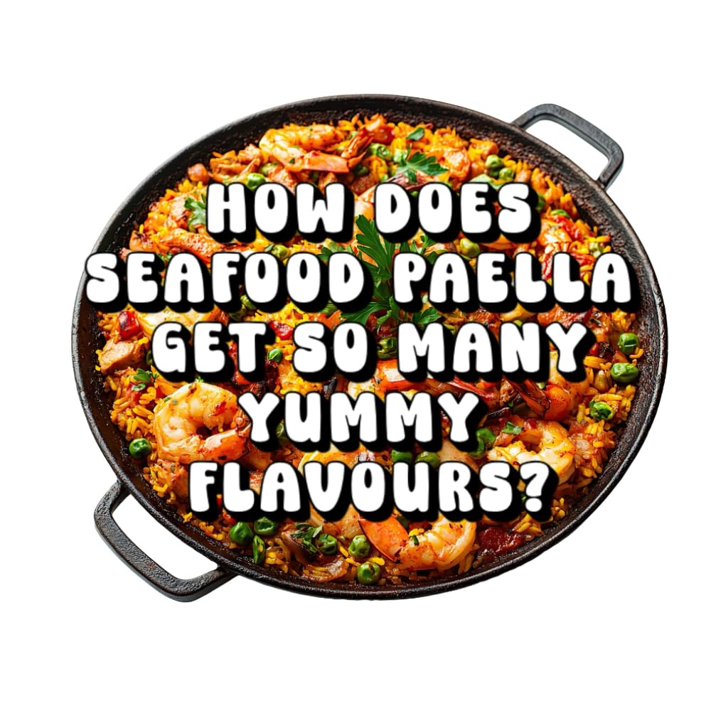 How Does Seafood Paella Get So Many Yummy Flavors?
