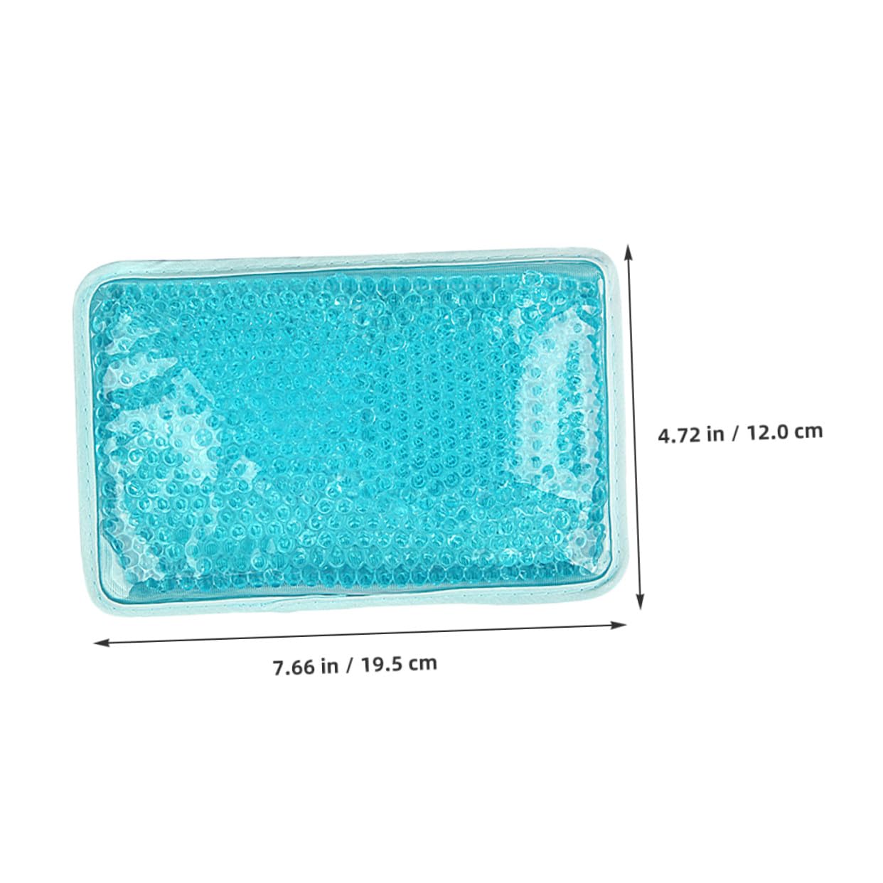 Impacco Caldo Freddo in Gel 3 Pezzi Pvc e Cristallo | Spalle e Testa, Design a Cinghia, Riutilizzabile e Morbido, Uso Adulto Donna