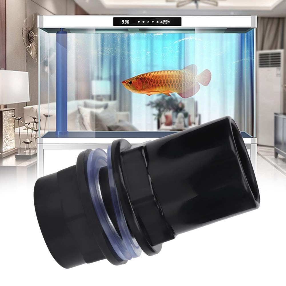 Pssopp 5 Piezas Convertidor de Tubería de Agua de Acuario Adaptador de Manguera de Acuario de PVC Conector de Tubería de Agua de Acuario Conector de Tubería Recta Accesorios de Acuario(32mm)