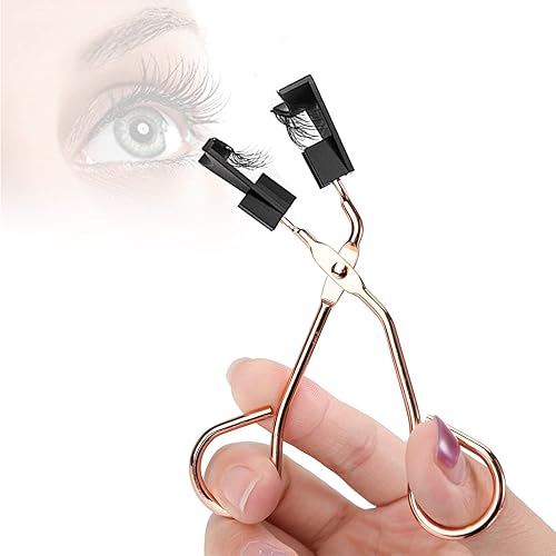 Herramienta de ayuda para aplicar pestañas magnéticas, clip magnético de pestañas postizas, fácil de aplicar rizador de pestañas magnético sin