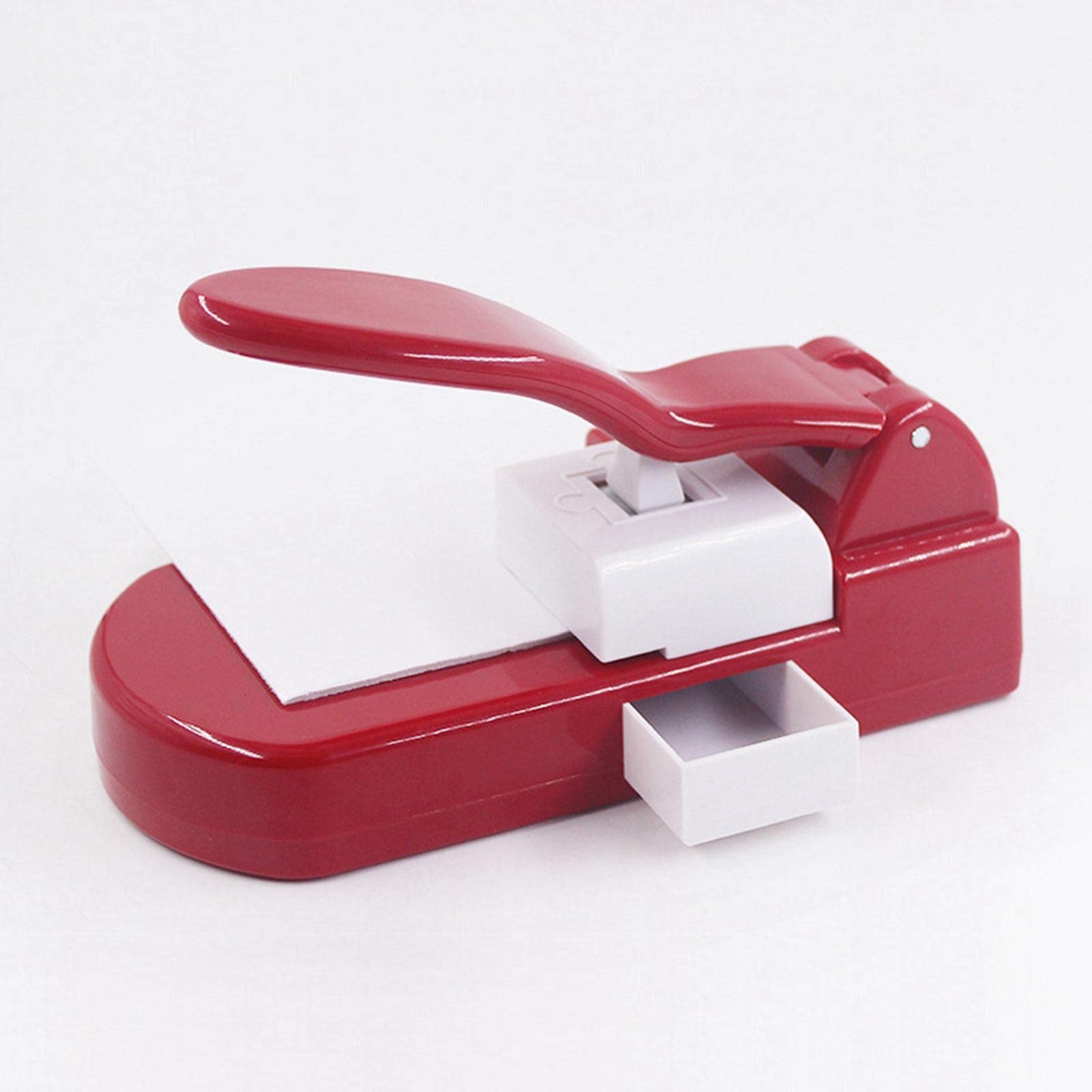 Máquina Manual para Hacer Rompecabezas, Perforadora de Plástico para Manualidades, Suministros para álbumes de Recortes Y Repujado en Casa, Rojo, Individual