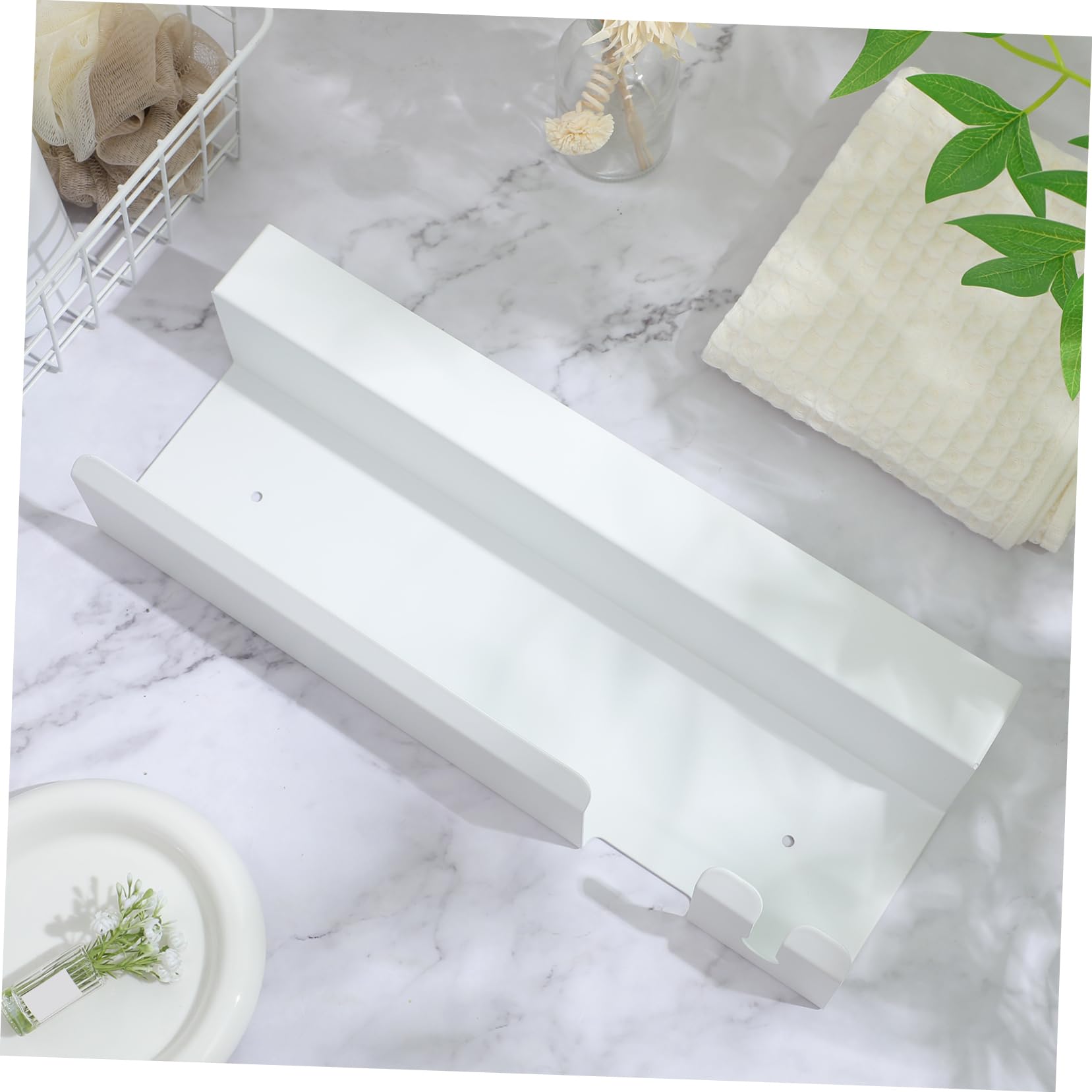 ERINGOGO soporte para secador de pelo estante para hierro para el cabello soporte para plancha de pelo organizador de almacenamiento de secador de pelo material de aluminio