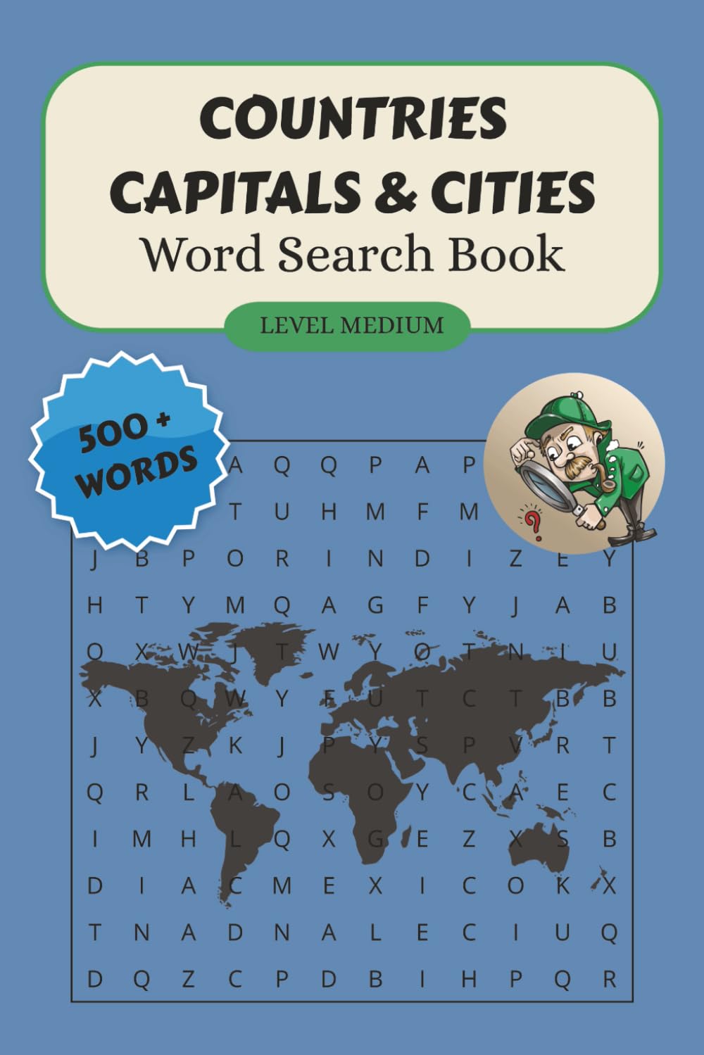 Countries Capitals & Cities Word Search Book: Countries Capitals & Cities Word Search Book : Word Search Book with Easy to Read Print about Countries, ... ... Great for Teens, Adults and Seniors