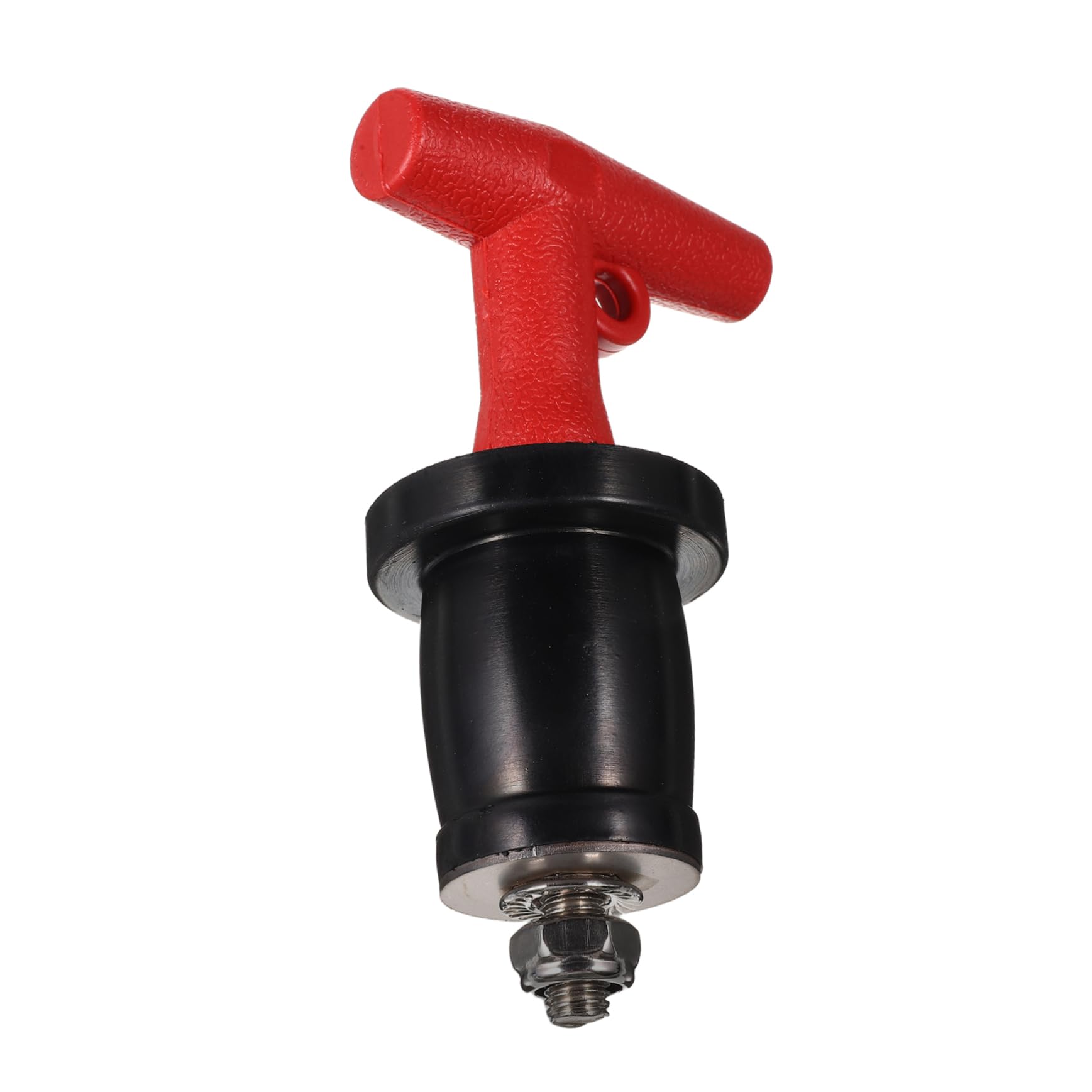 Parliky Boat Drain Plug with Ergonomic Handle and Rubber Construction for Leak Prevention Suitable for Yachts Kitchens and Plumbing Systems Versatile Drain Accessories