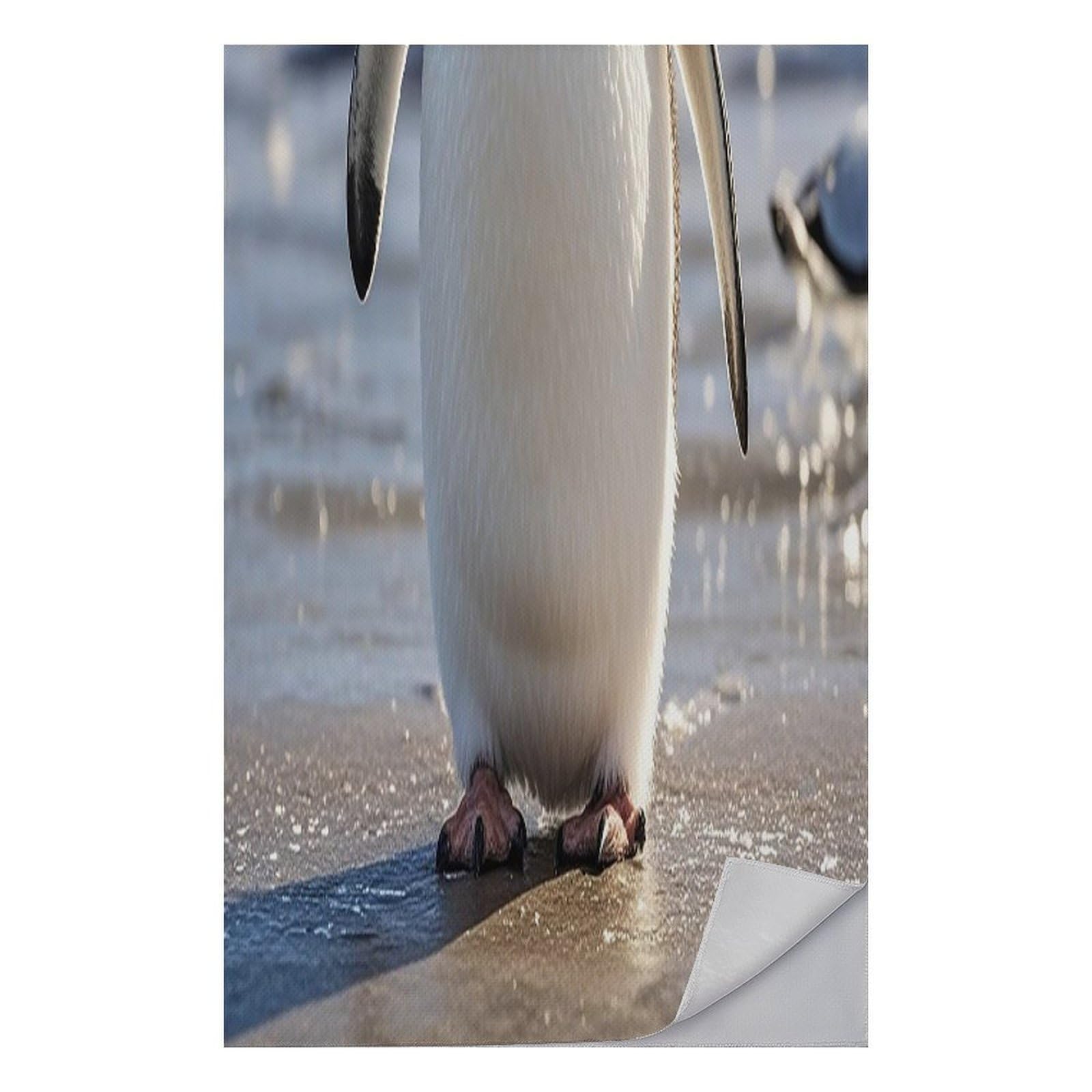 AQRJLPM Cute Penguin Quick Dry Towel Cold Fabric Workout Sweat Towels Highly Absorbing Odor-Free Travel Towel for Hot Yoga Tennis Running Exercise Working Out Camping