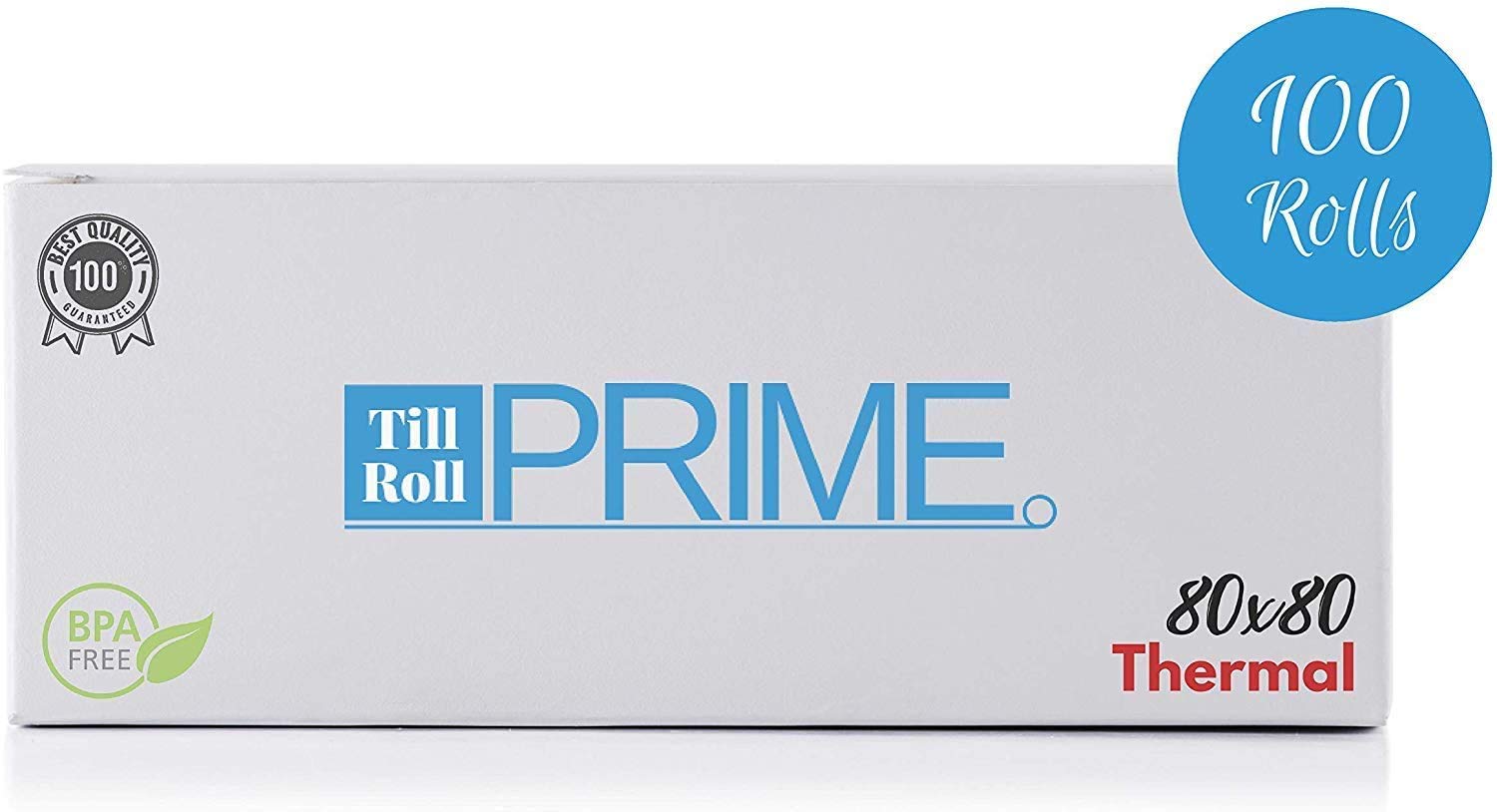 80 x 80 Thermal Till Roll Epos Receipt Paper 5 Box 100 Rolls 80 x 80 x 12.7mm Core 80x78 Fit Axiohm Astrium (Pack of 2-200 Rolls)