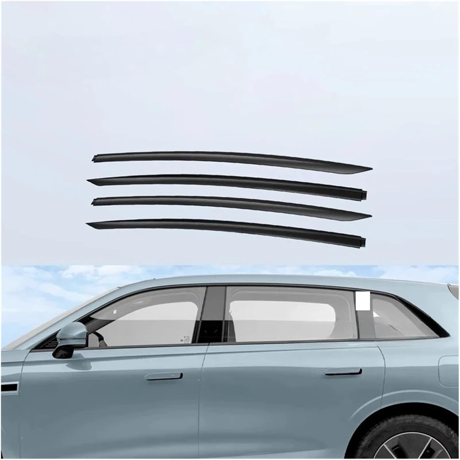 デフレクター EXLANTIX ET EXEED STERRA ET 2024 2025 対応 車用サイドウィンドウバイザー レイン