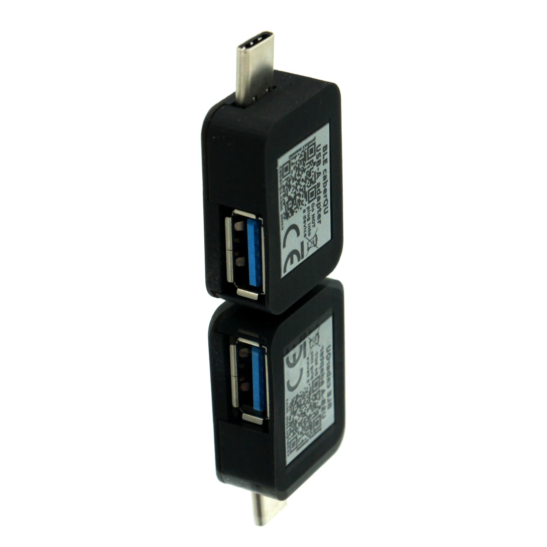caberQU Adapter USB-A do oficjalnego aktywnego dodatku BLE do testera kabli BLE, testowanie USB-A do USB-C (niestandardowy adapter) (z podwójnym kablem USB 3.2)