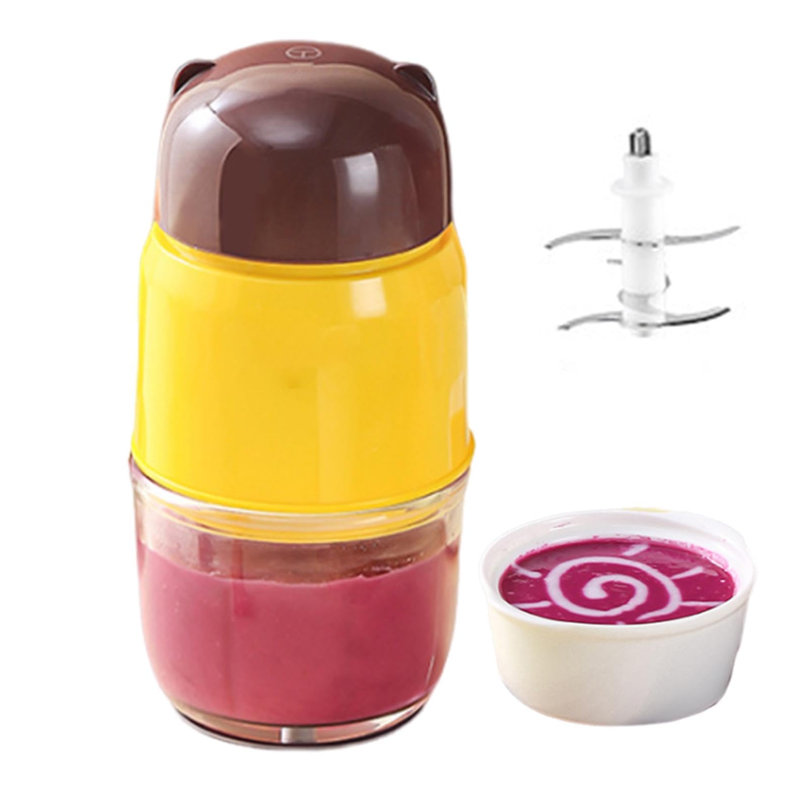 Blender Purée Bébé Automatique - Mini Mixeur Détachable Pour Fruits, Légumes, Viande