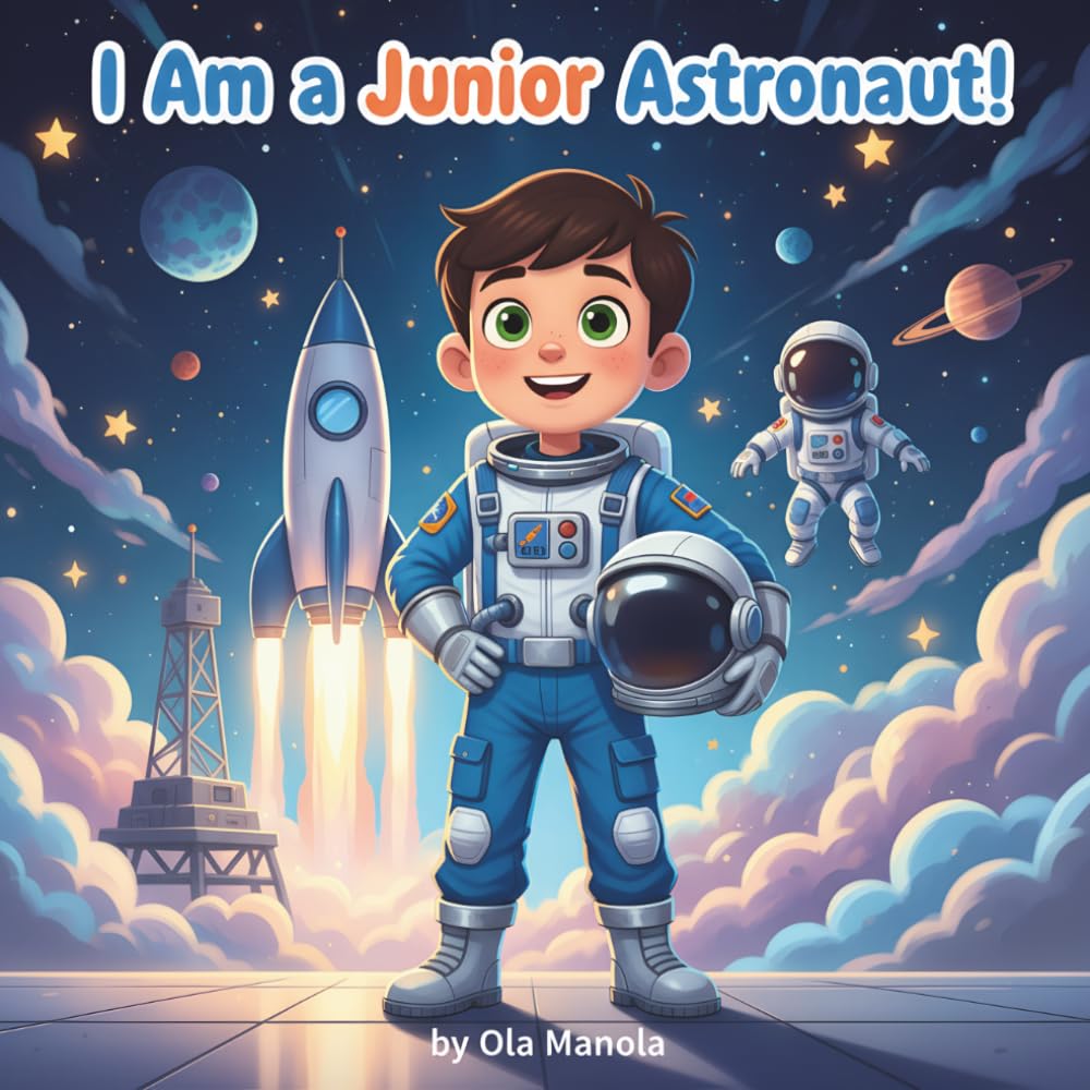 I Am a Junior Astronaut!: A Fully Illustrated Space Adventure for Bedtime Reading, Classrooms, and Career Day Discussions for Ages 5–8 (I Am a Helper! Series of books for children.)