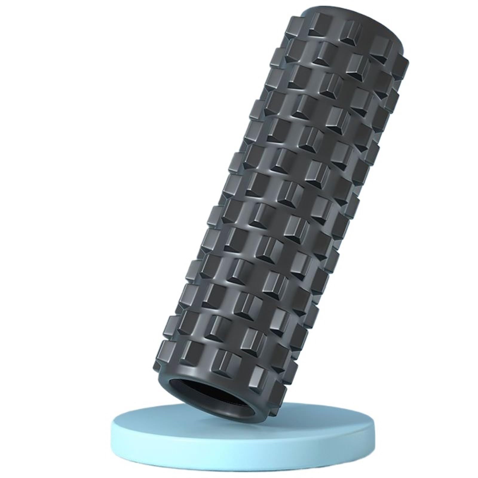 Rullo di Schiuma da 45 * 13 cm Colonna Yoga Palestra Fitness Yoga Esercizio Muscolare della Schiena Rullo di Massaggio Morbido Yoga Block Rullo Muscolare Foam Roller(Black)
