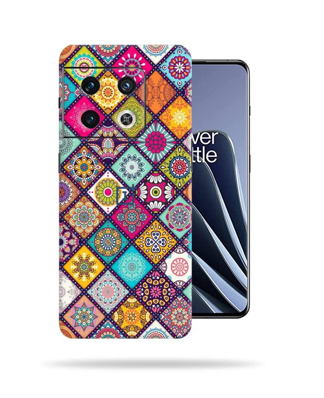 Image of printart Skin Back Protector Film Ultra Thin Scratch Resistant Vinyl (Not Case and Cover) for OnePlus 10 Pro 5G