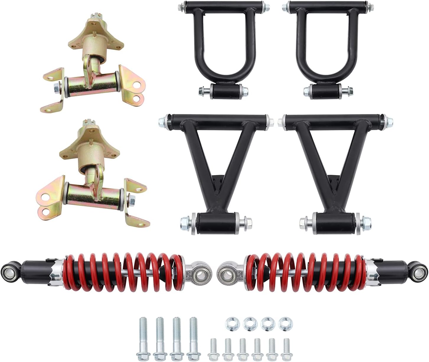 Yeeta Front Suspension Swingarm Assembly Fit for Go Kart ATV Buggy Bike