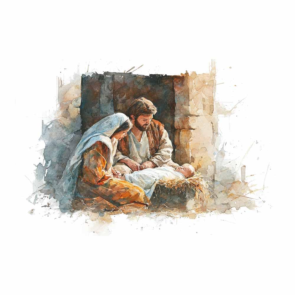 ZAMAEIU Jesus Canvas Wall Art Embracing thes lamb large mural decoration,Catholic home decor for Church Office Living Room Bathroom Inspiration Room(white)-30x50cm Unframed