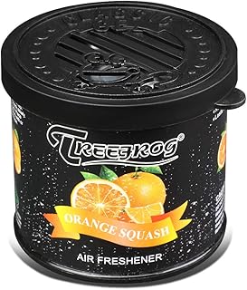 Tree Frog Orange Squash Scent Auto/Office/Home Long Lasting Natural Gel Air Freshener