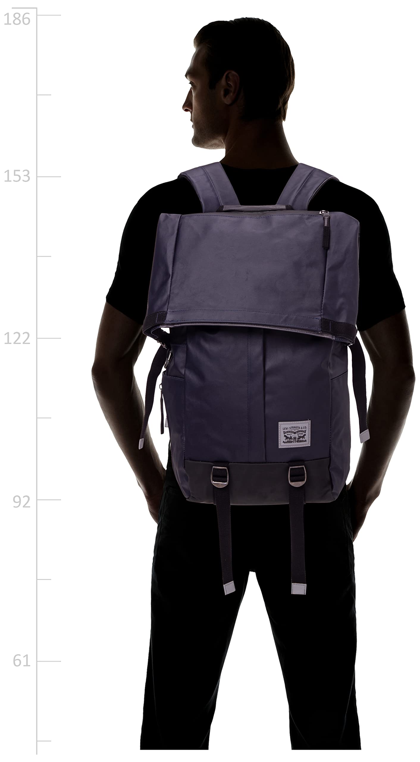 Buy Levi's mens Levi's Valencia Roll Top Backpack Men's Roll Top Backpack Online at desertcart UAE