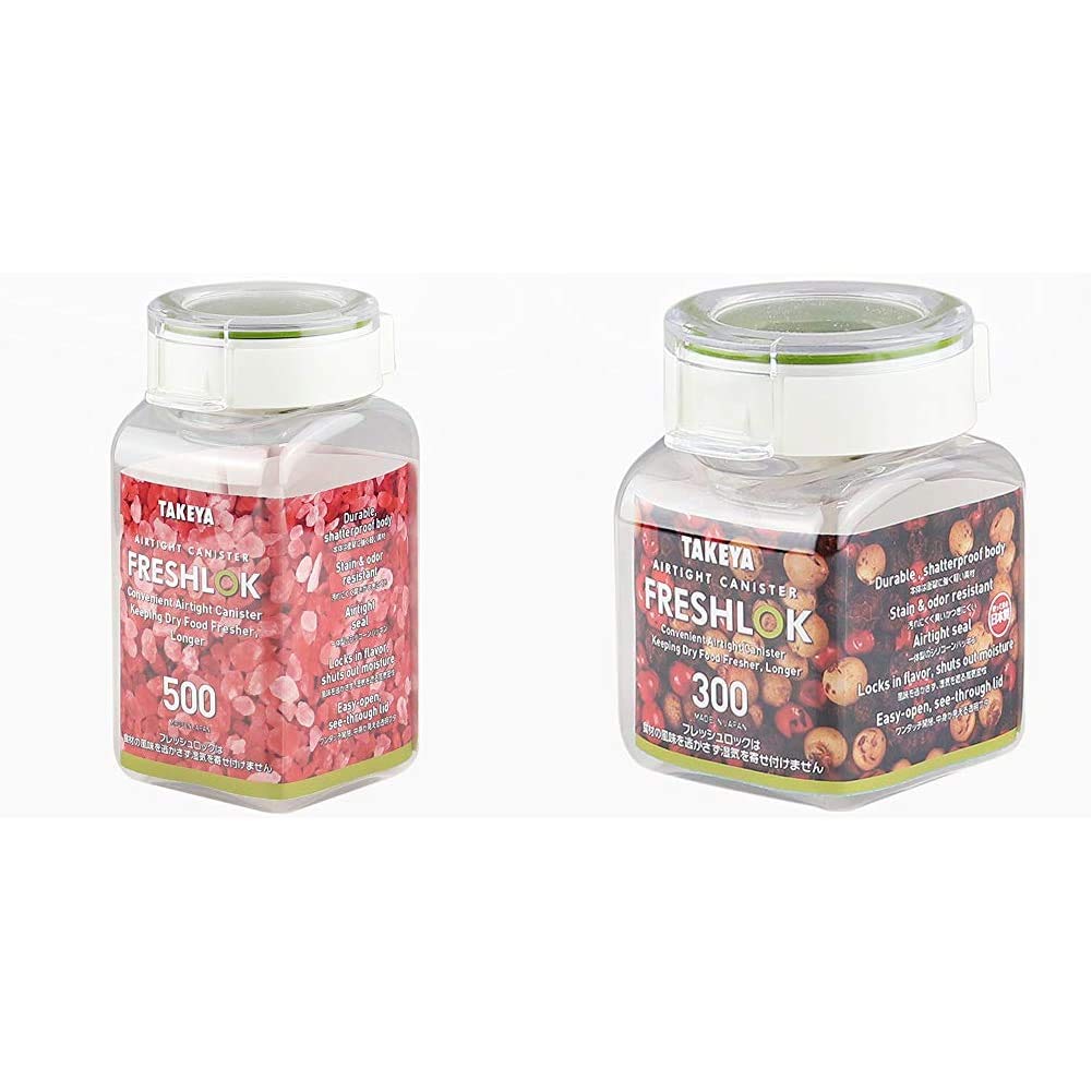 Amazon｜タケヤ化学工業 保存容器 フレッシュロック 角型 500ml 日本製
