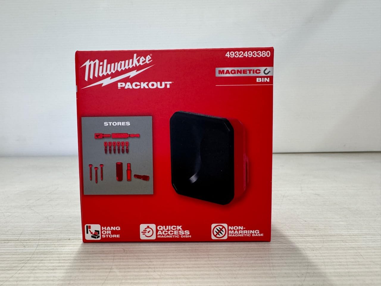 Milwaukee 4932493380 Packout Magnetic Bin 10 x 10 cm
