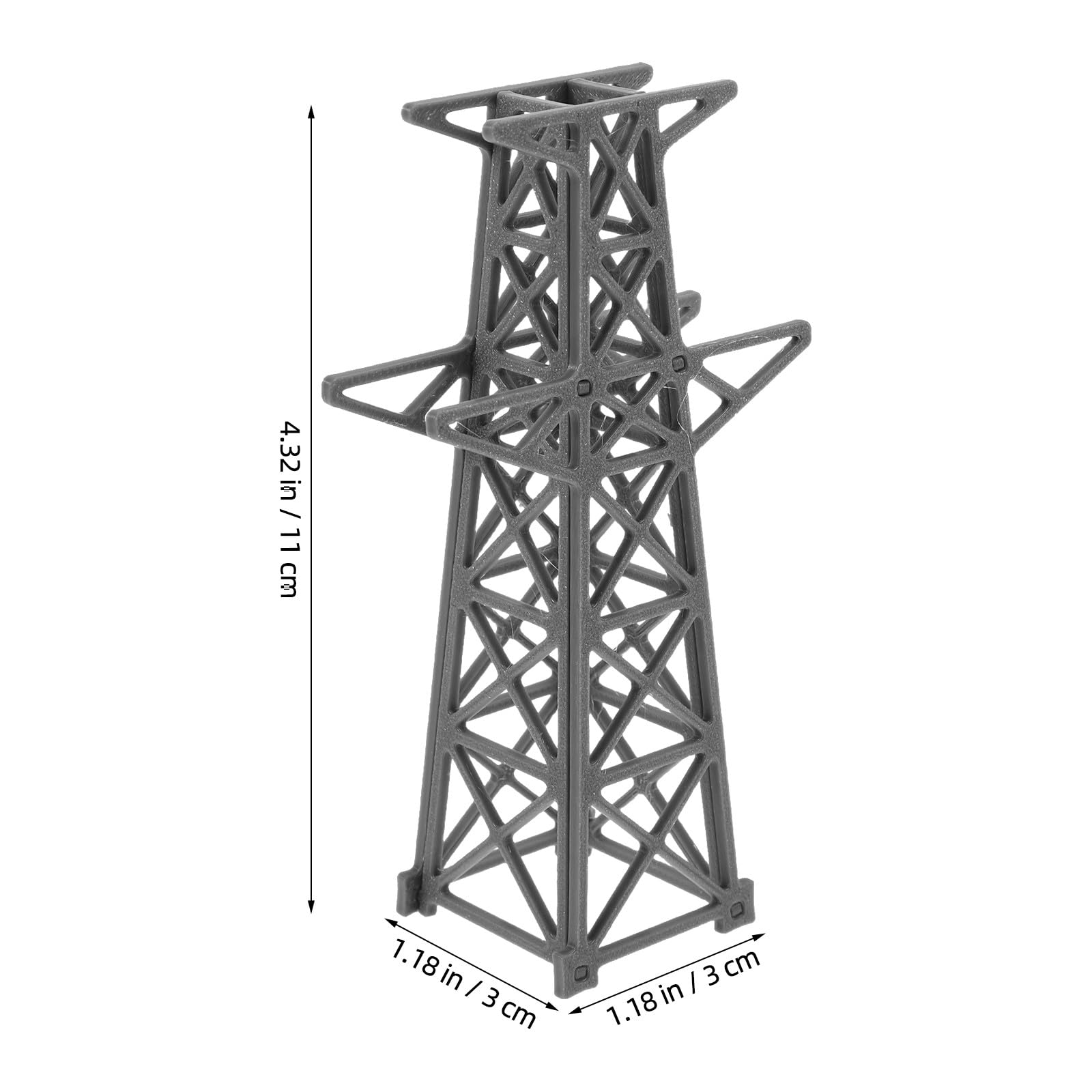 Lot De 100 Pylônes électriques Miniatures Noirs 18,8 Cm – Modélisme Ferroviaire Et Architectural