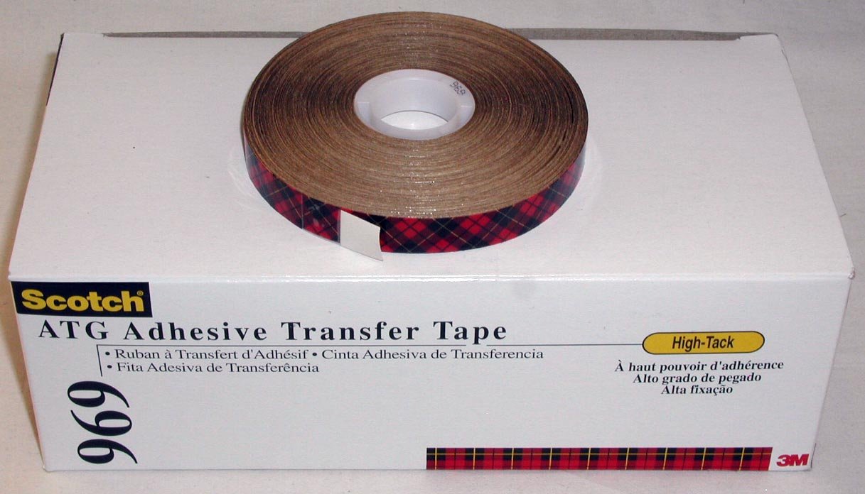 Scotch ATG High-Tack Adhesive Tape 969 1/2 in x 36 yds