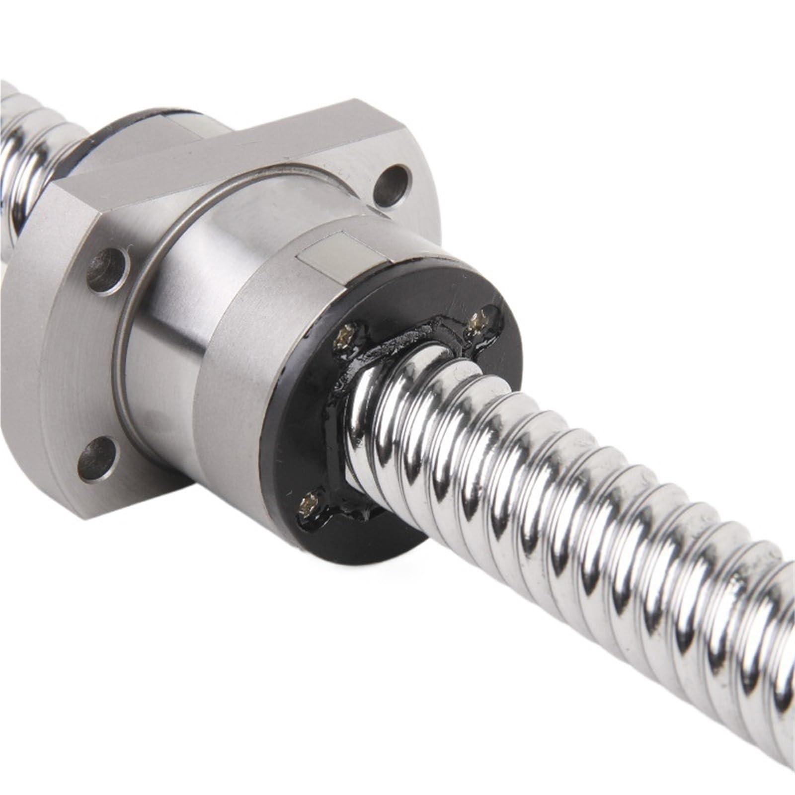 Metal Ball Screw nut end Processing 200-1000mm SFY2550 Ball Screw High Speed Ball Screw Lead 50mm Precision Thread Screw End Machined(400mm)