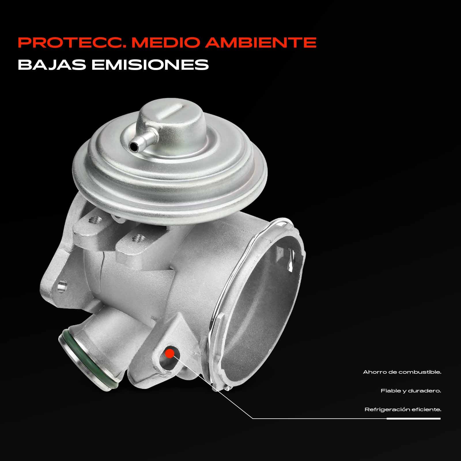 Frankberg Válvula EGR Diesel Compatible con Clase E W210 2.2L Clase E PlataForma/Chasis VF210 2.7L Clase C T-Model S203 2.7L Clase E T-Model S210 2.7L Clase C T-Model S203 2.2L Replace# A6110900754