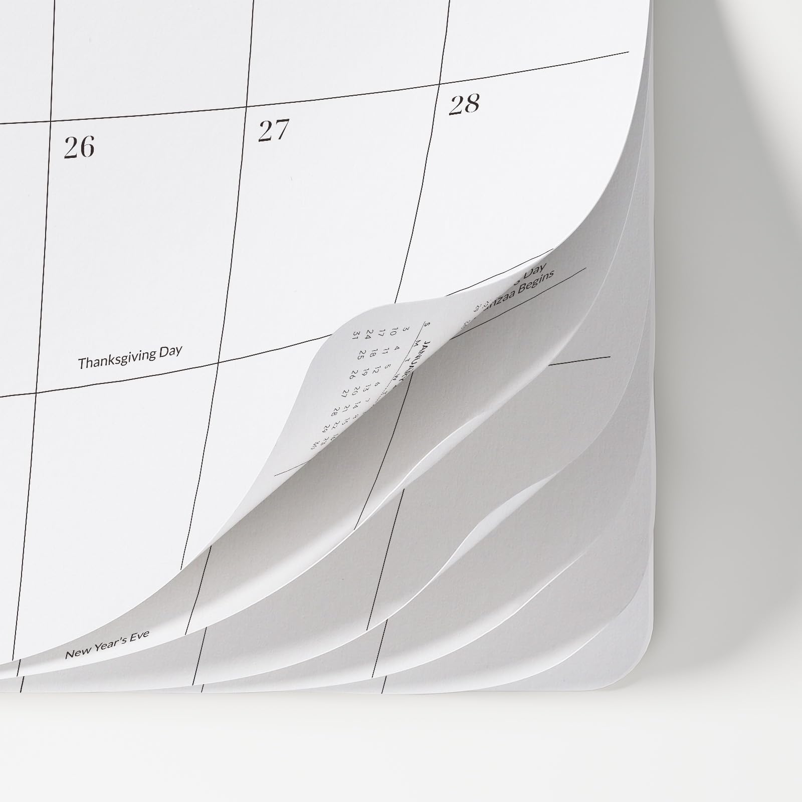 Calendario tascabile 2026-2027, Jotsome Agenda mensile 2 anni da gennaio 2026 a dicembre 2027, 8,9 x 16,3 cm, piccola agenda tascabile con copertura in PVC per borsa, giardino fiorito