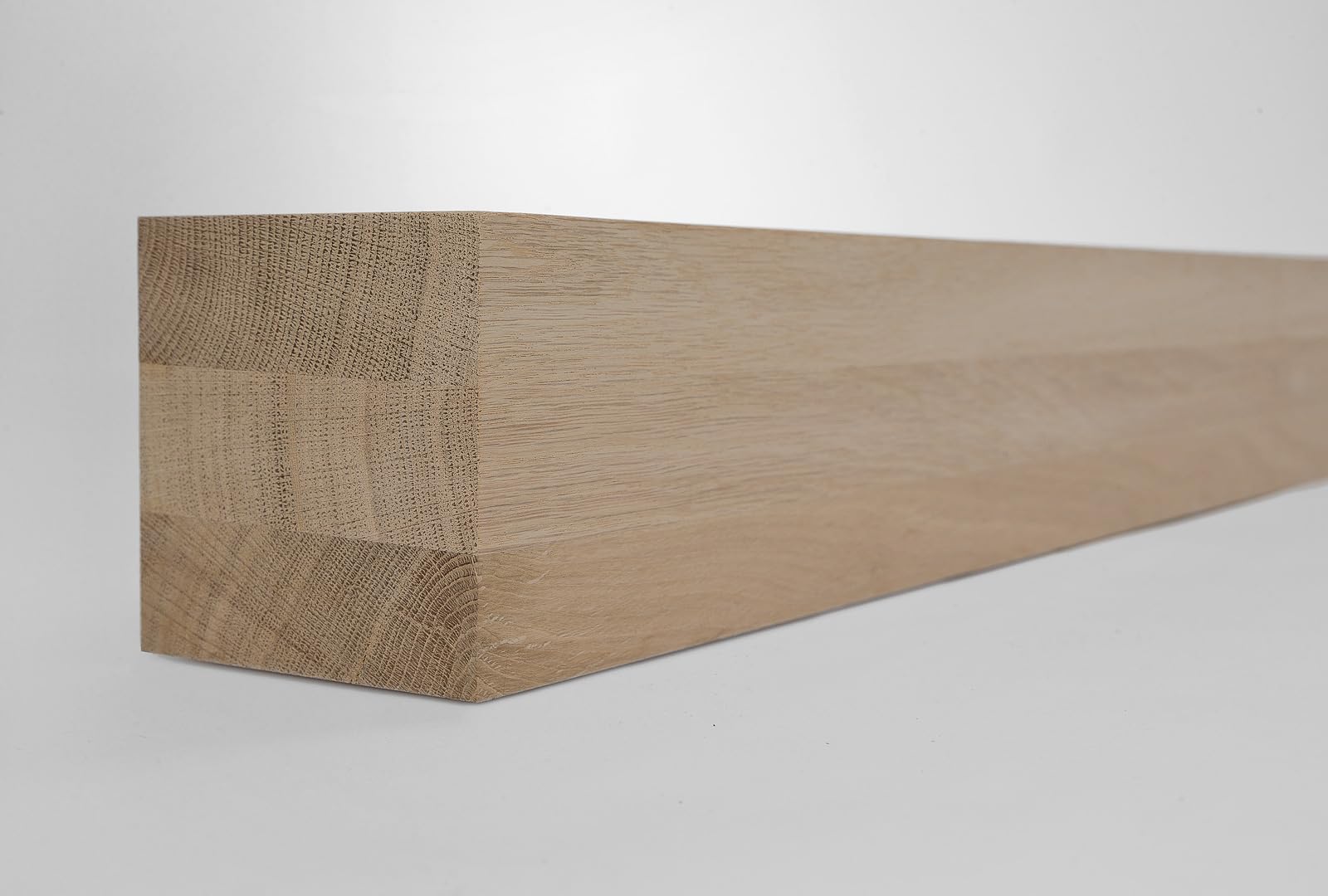 Leimholz - Eiche nach Mass - 120/120mm/350-1000 mm (120 x 120 x 650mm)