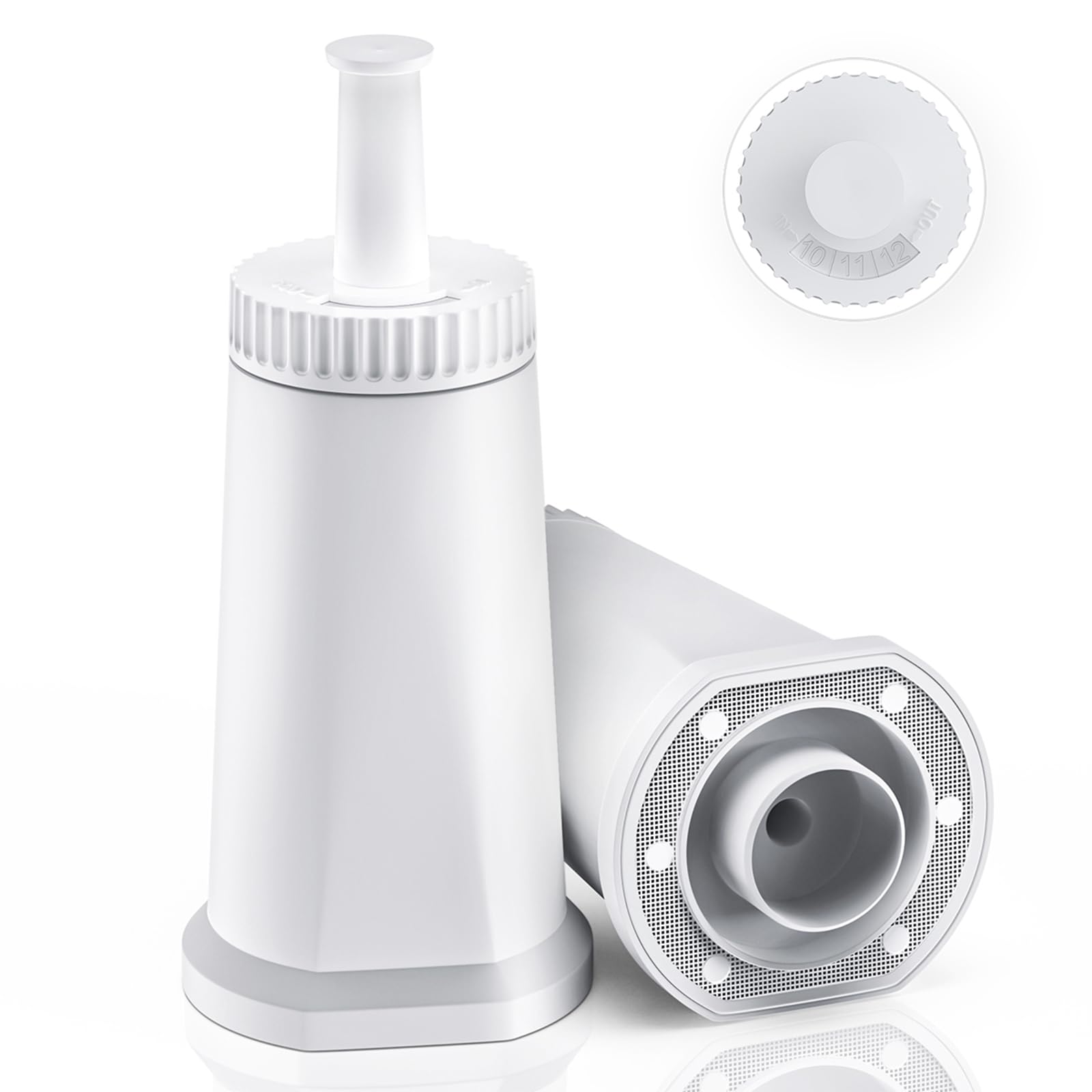 2 Pack Water Filters for Sage Coffee Machine, Compatible with Sage BES450/ BES500/ BES810-1738&up/ SES875-1735&up/ SES876/ SES878/ SES880/ BES920-1749&up/ SES980-1750&up/ SES990 (2 Pack)