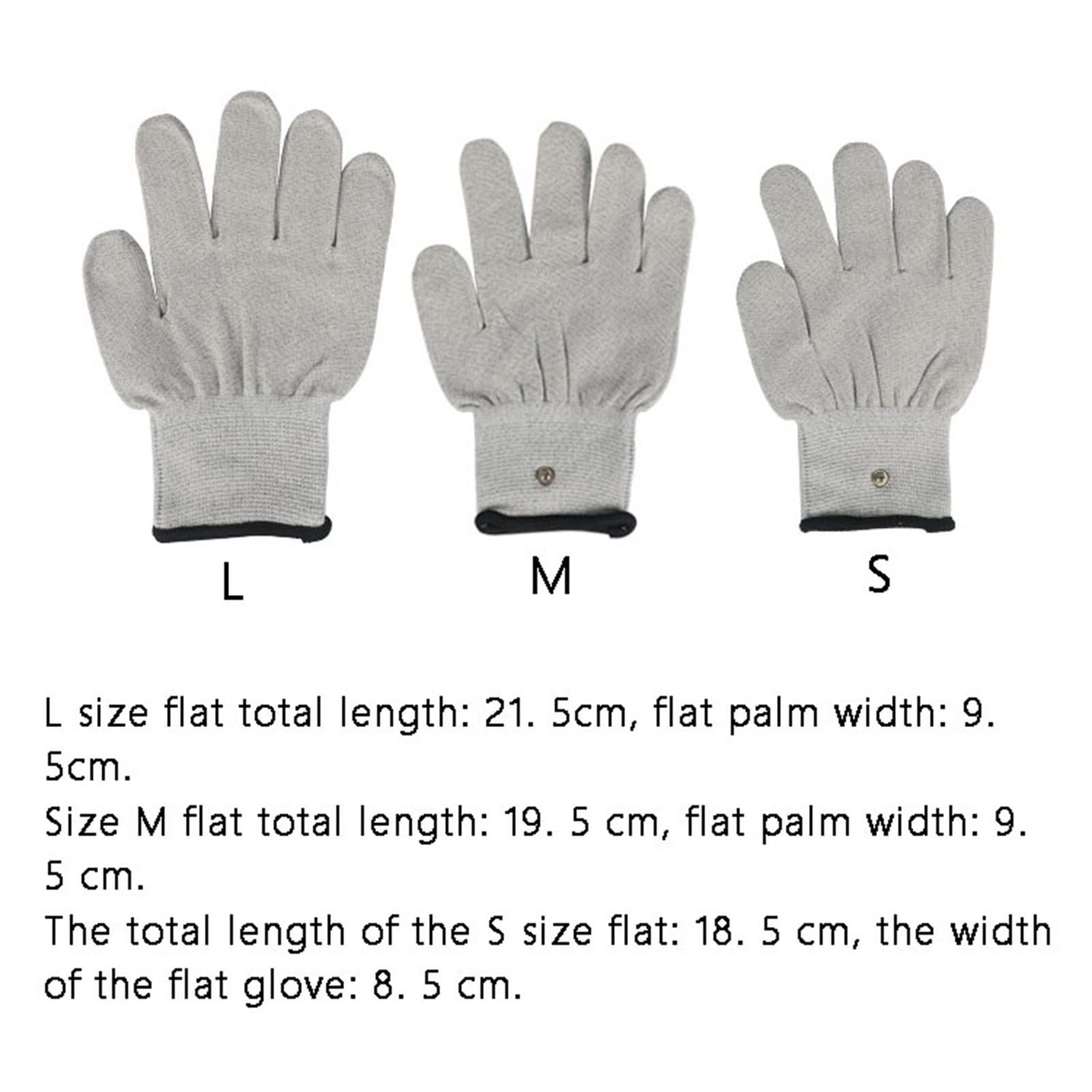 2 UNIDS Guantes de protección de radiación electromagnética de Fibra de Plata, guantes conductores Negros con Cordones, guantes conductores estériles, guantes conductores.