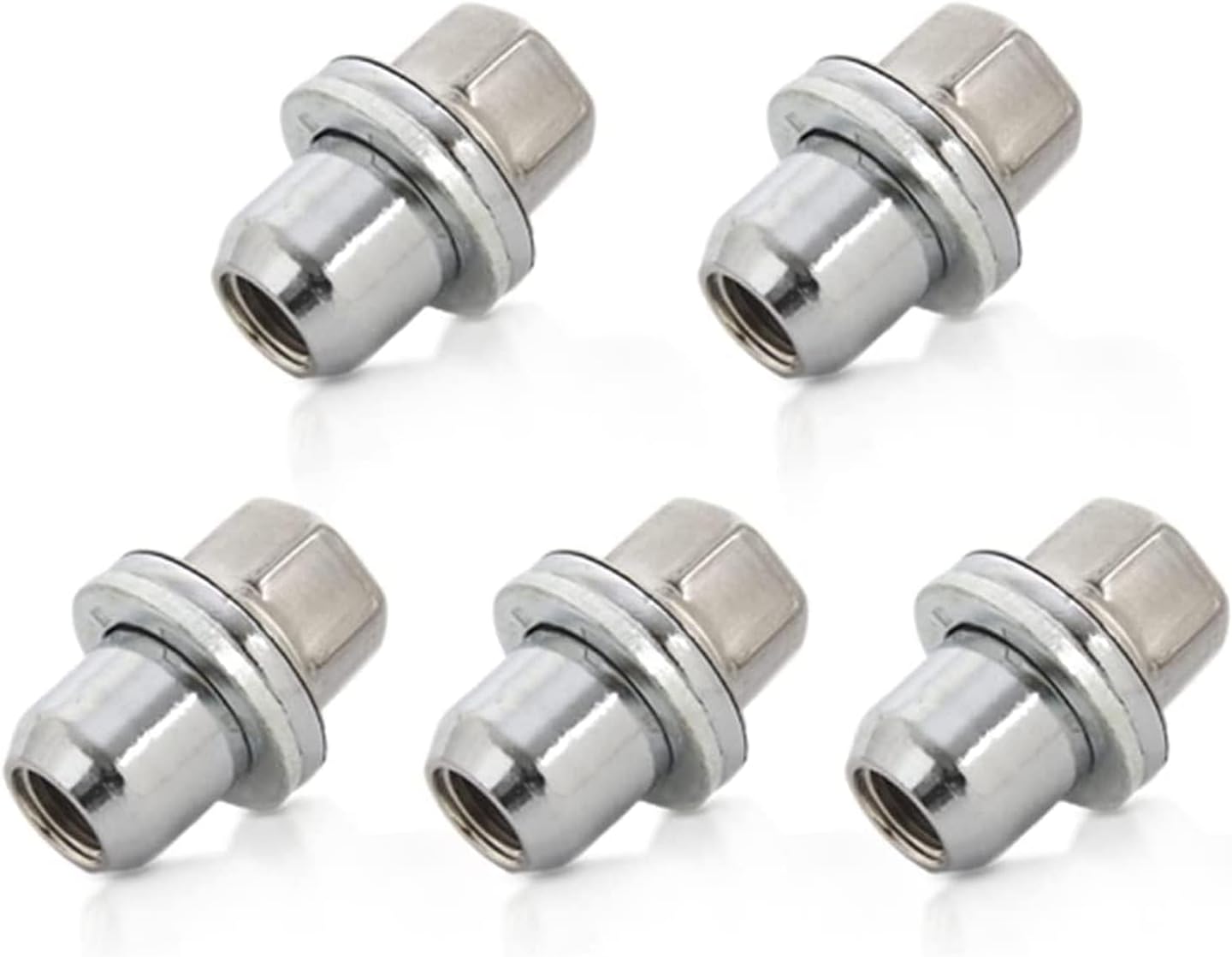 Bevinsee 5PCS M14x1.5 Wheel Lug Nuts Compatible with Land Rover Range Rover 2006-2009 LR3 2006-2009 Range Rover Sport 2006-2013