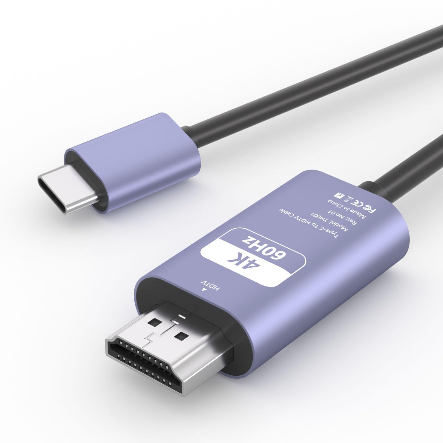 Amazon | USB Type C HDMI 変換ケーブル - 1M 【4K@60Hz映像出力