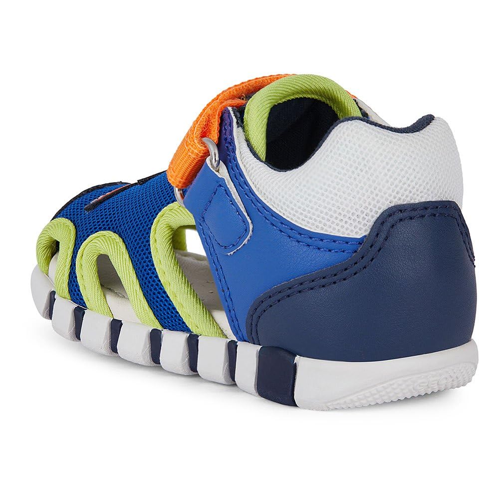 Geox Baby B Iupidoo Boy Sandal, Royal Orange, 3.5 UK Child
