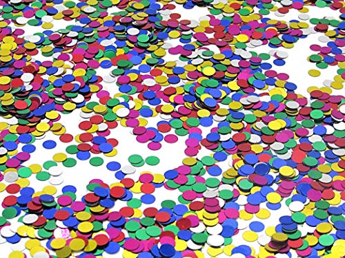 Dazzling Toys Confetti Assorted Colorful Party Dot Confetti Circles. Super Party Table Holiday Decoration, Arts & Crafts and More.