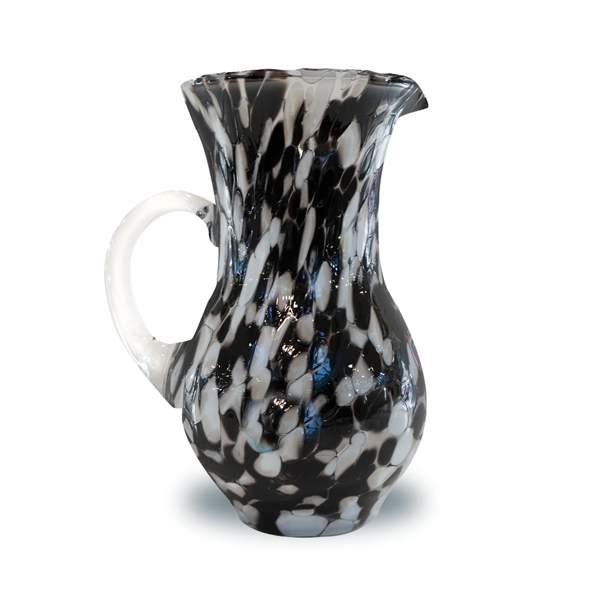 Gocce di Murano Jarra Buvette de 750 ml fabricada en Italia de vidrio soplado. Trabajados según la tradición de los artesanos de Murano, jarra de mesa elegante