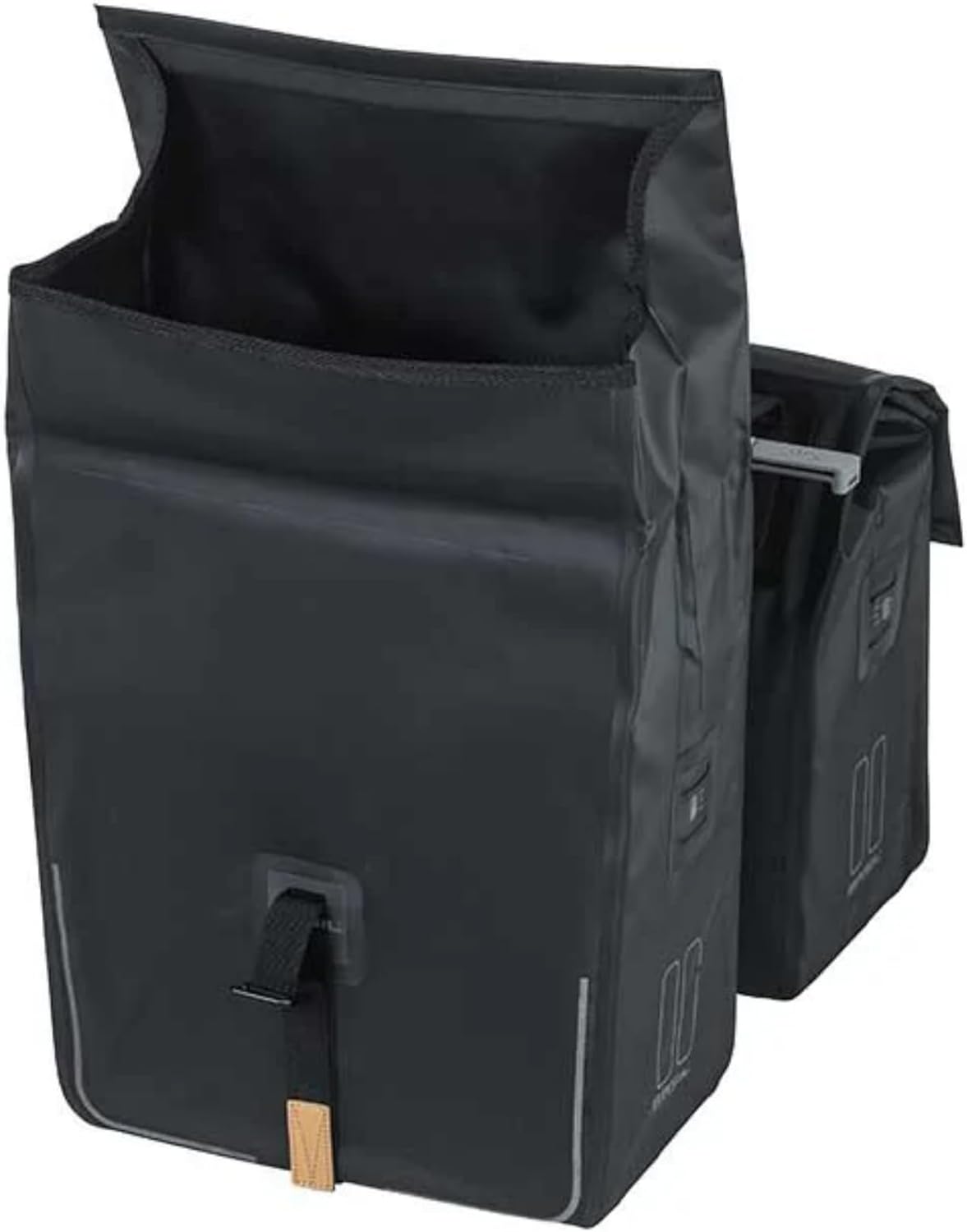 Basil, Urban Dry MIK, Double Pannier, 50L, Black (17782)