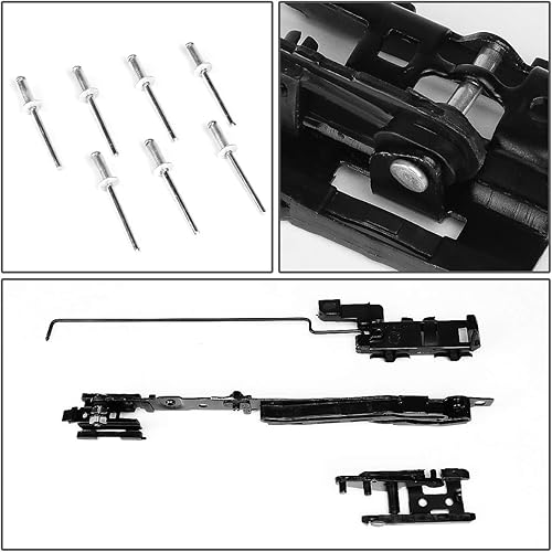 Miniatura 6 de Auto Dynasty Kit de reparación de rieles de techo corredizo compatible con Ford F-150 F-250 F-350 F-450 Expedition Lincoln Navigator Mark LT 00-17