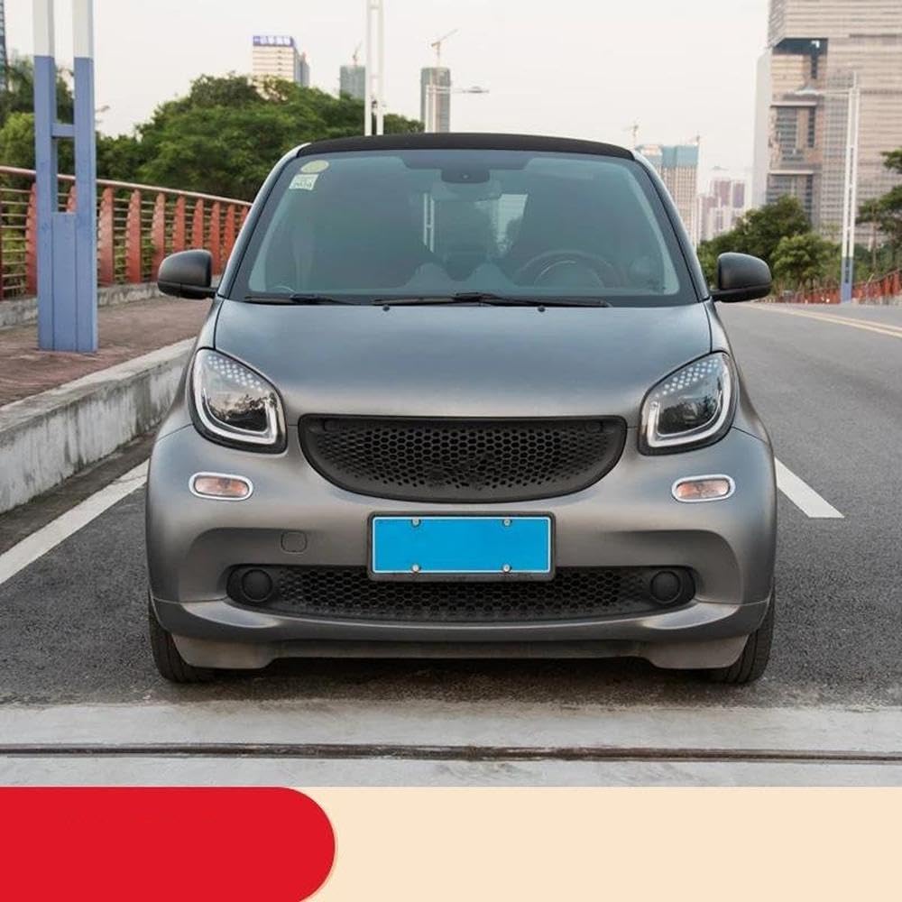 Auto Front Turn Signal Indicator Light Cover Trim Sticker For Smart Fortwo 453 2015-2020 ABS Modified Accessories Bumper Parts