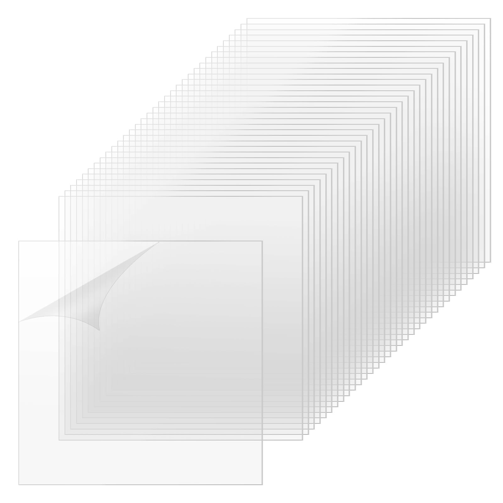 Clear Acrylic Sheets - 10 Pack, 8.5" x 11" -15
