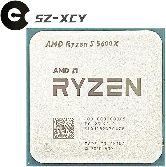 Ryzen 5 5600X R5 3.7 GHz Six-Core Twelve-Thread CPU Processor 7NM 65W L332M 100-000000065 Socket AM4 Processing computer data