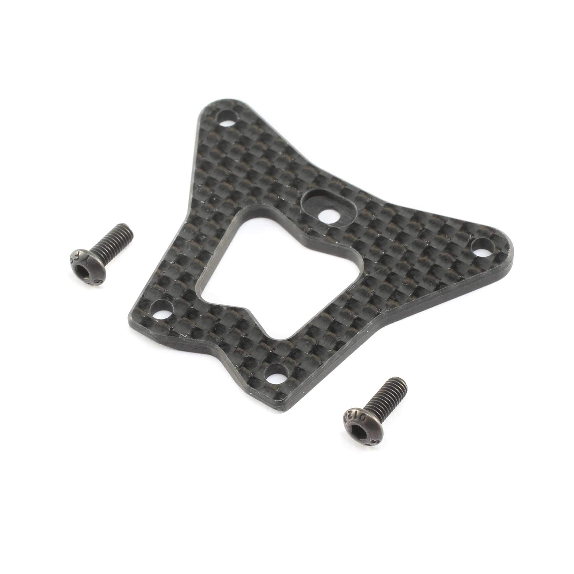 Carbon Front Steering Gearbox Brace 22X-4 TLR331049 Electric Car/Truck Option Parts