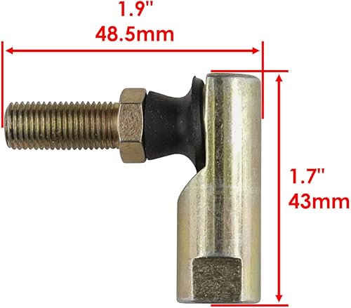 Miniatura 5 de fascinatte (2 unidades) 923-0448A Rótulas de enlace de tractor para MTD Cub Cadet Troy Bilt Huskee 923-0448 723-0448 723-0448A