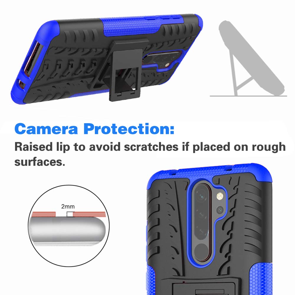 Amazon.com: Phone Case for Xiaomi Redmi Note 8 Pro with Tempered