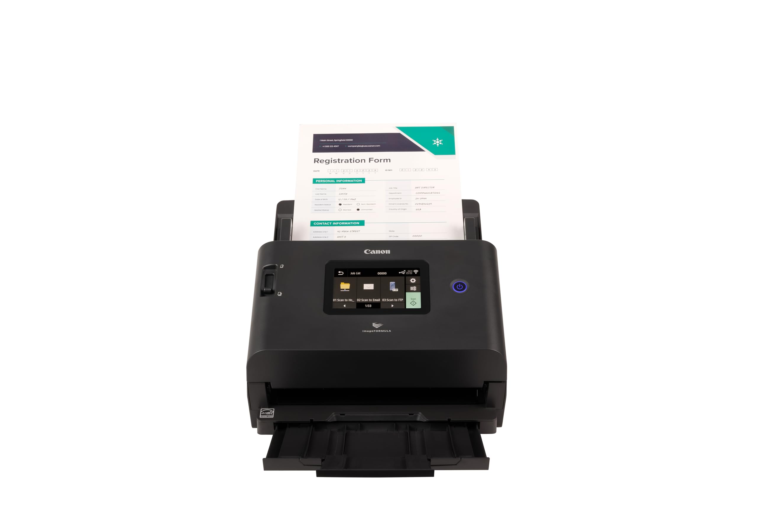 Canon imageFORMULA DR-S350NW Office Document Scanner