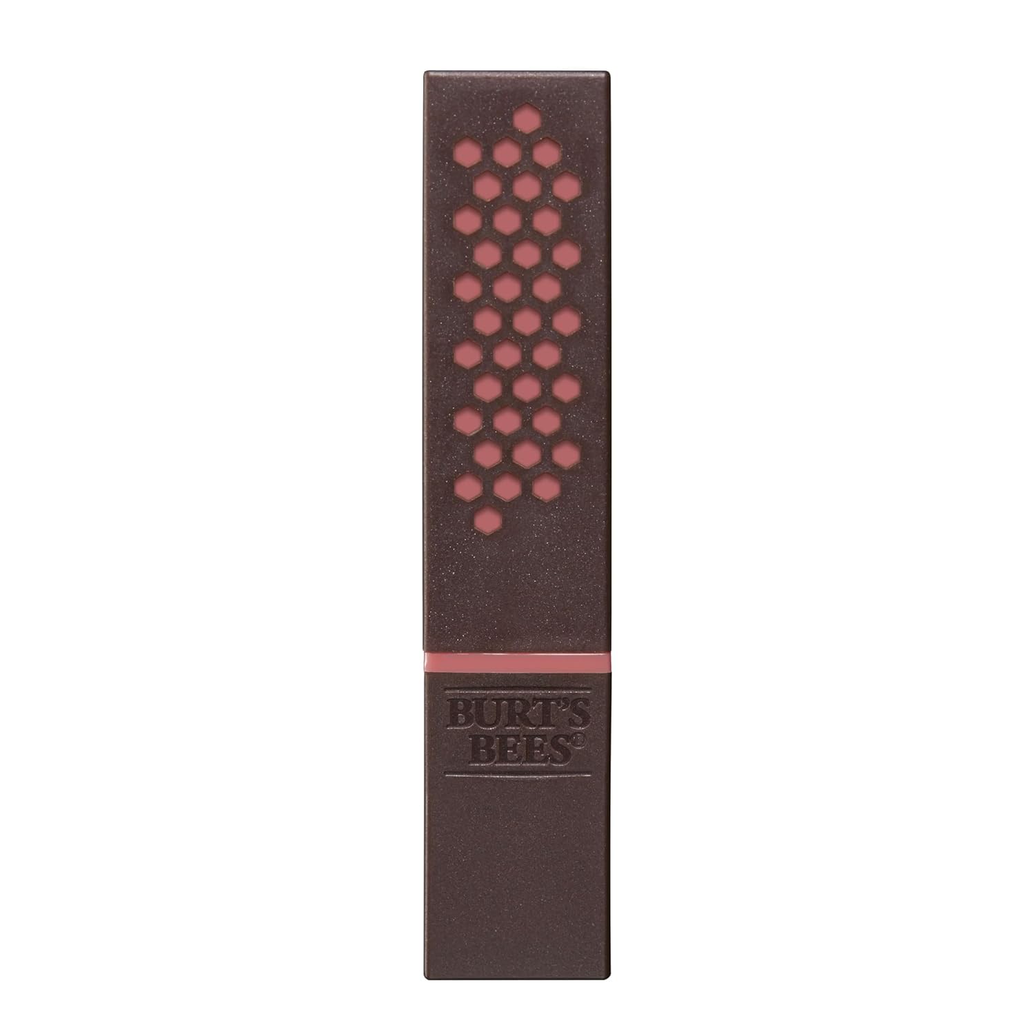 Burts Bees 100% Natural Moisturizing Lipstick, Blush Basin, 1 Tube Blush Basin 1 Count (Pack of 1)