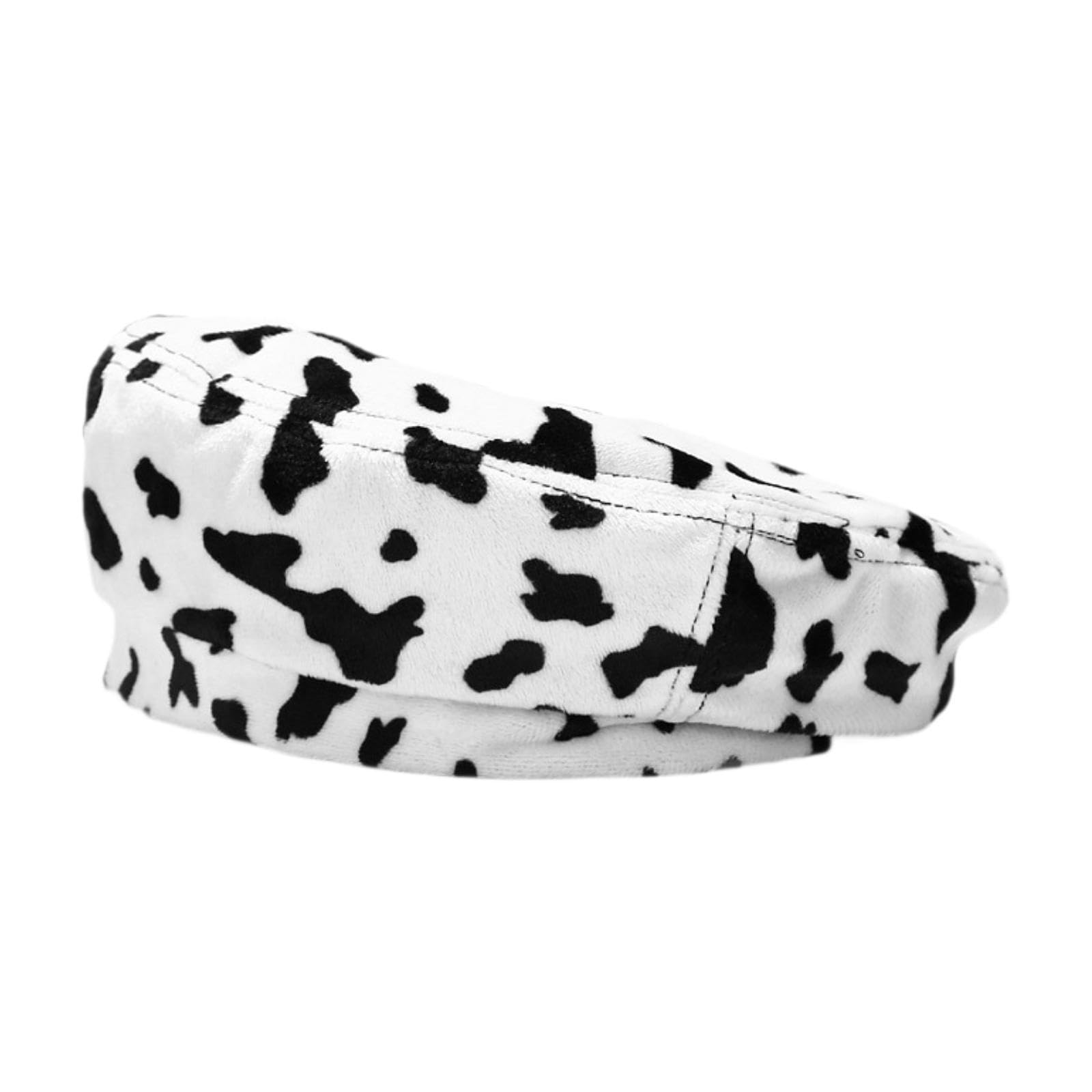 Women Beret Hat Elegant Casual Autumn Winter French Causal Fashion Beret Cap Cow Pattern | Womens Accessories | Hats-image-10