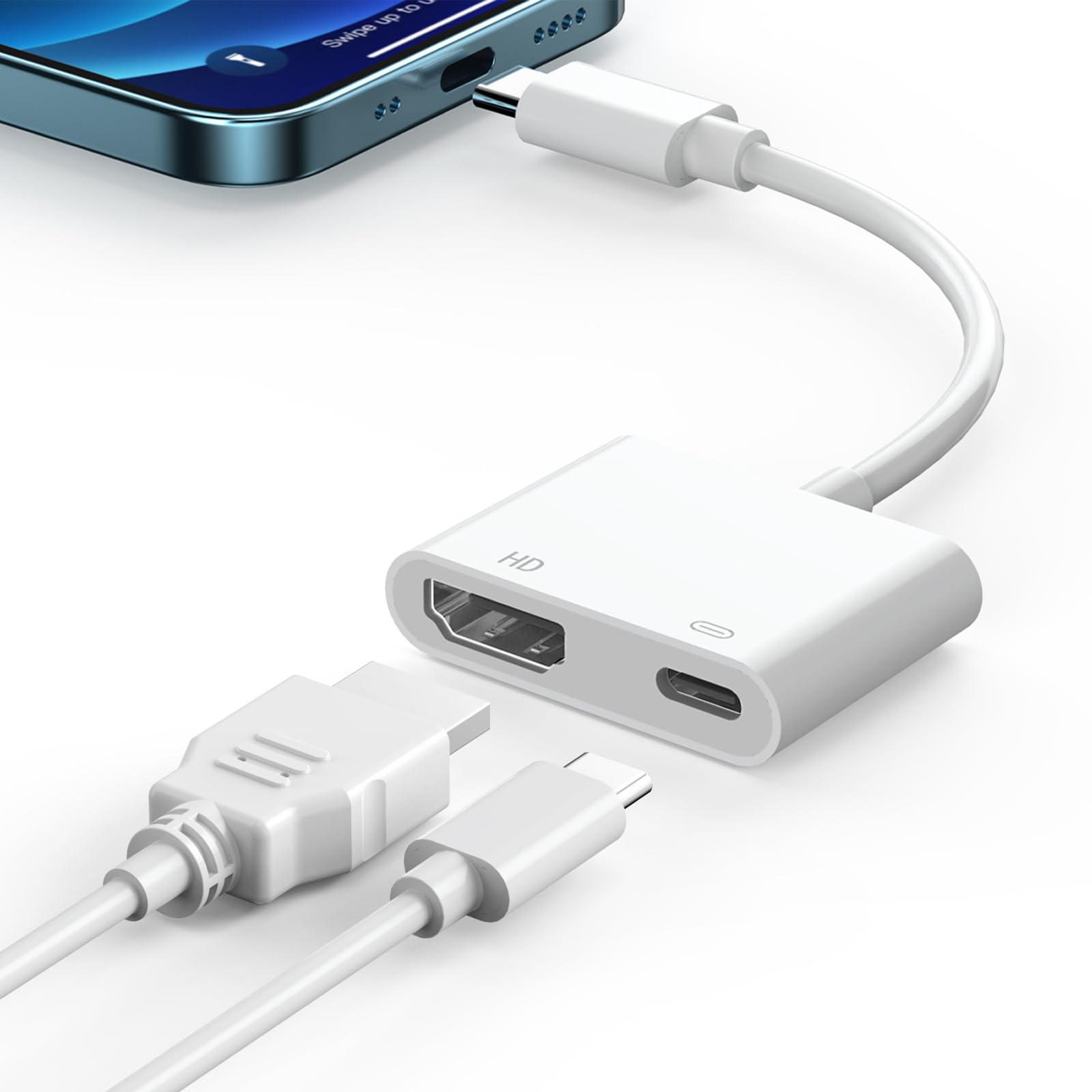 Amazon.co.jp: Type C HDMI 変換アダプター 4K@60Hz netflix 対応 hdmi