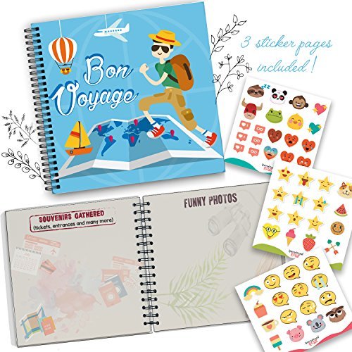 Amazon.com: 5 Second Travel Journal - Hardcover Bon Voyage