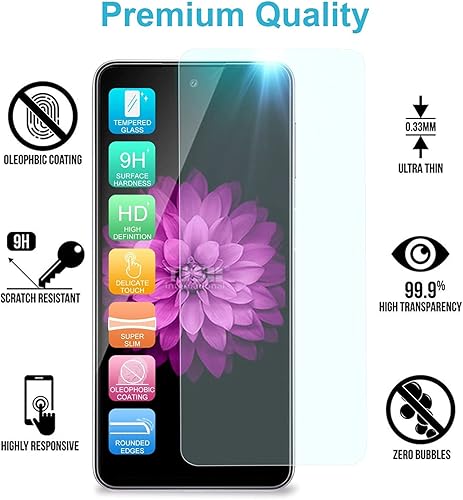 Miniatura 9 de TJS Funda para Motorola Moto G Pure 2021Moto G Power 2022, con protector de pantalla de vidrio templado, resistente, resistente, a prueba de golpes,